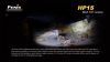Fenix HP15 LED Flashlight, Yellow, 500 Lumens, 5 Levels, SOS, 4 x AA