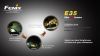 Fenix E35 LED Flashlight, 225 Lumens HIGH, 18650 rechargeable Li-ion