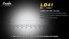 LD41, Fenix LD41 LED Black, 520 lumens, 4 x AAn
