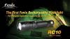 RC10, Fenix RC10 LED Flashlight Black, Rechargeable, 380 lumen
