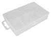 PLASTIC STORAGE BOX (3.54" x 5.98" x 1.22") - 7 COMPARTMENTS