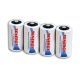 Tenergy Premium NiMH D 10000mAh Rechargeable Battery, 4 PACK
