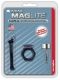 Maglite Flashlight AA Cell Accessory Pack, Colored Lens Set (1 clear, 2 RED), Lens Holder / Anti-Roll Device, Wrist Lanyard with Key Ring, Pocket Clip