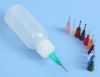 30ml Needle Dispenser Bottle for Rosin Solder Flux Paste ETC + 11 Needles