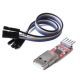 USB To TTL / COM Converter Module CP2102, 3.3v and 5v, with wires