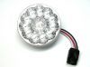 4" LED Clear AMBER, Stop, Turn & Tail Lamp, American Superlite SL4000 series