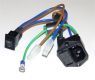 IEC Power Connector Assembly, switch, fuse, ferrite