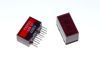 7 Segment LED, Red, 0.362" / 9.2mm, Common Anode, Right Hand Decimal Point