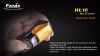 Fenix Hl10 LED Flashlight, 70 Lumens HIGH, AAA (Ni-MH, Alkaline)