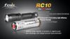 RC10, Fenix RC10 LED Flashlight Black, Rechargeable, 380 lumen