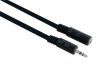 3.5mm Stereo jack extension, 3.5mm STEREO JACK MALE TO 3.5mm STEREO JACK FEMALE, 3 meters / 9.8 feet