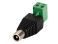 DC PLUG 5.5x2.1MM FEMALE TO REMOVABLE SCREW TERMINAL, each