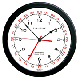Zulu Time 14" Wall Clock - 02