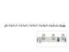FLEX LED STRIP MODULE - WHITE - 18 LEDs - 11 13/16" - 12VDC