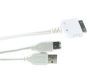 Y-CABLE - DOCK CONNECTOR TO USB 2.0 + FIREWIRE FOR iPOD