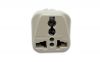 Travel Adapter With Double Outlet, convert US plug to others, non grounded