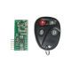 Key Chain Transmitter and Receiver Module, 4-channel, 433 MHz