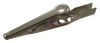 alligator clip steel with u shaped tail , 10 amp