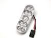 Oval Clear LED Stop, Turn & Tail Lamp, American Superlite SL8200 series